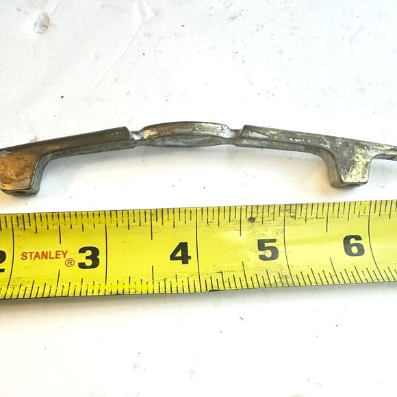 MCM Pull - 4" Center to Center - Hardware Vintage Mid Century Refinish - Picture 3 of 3